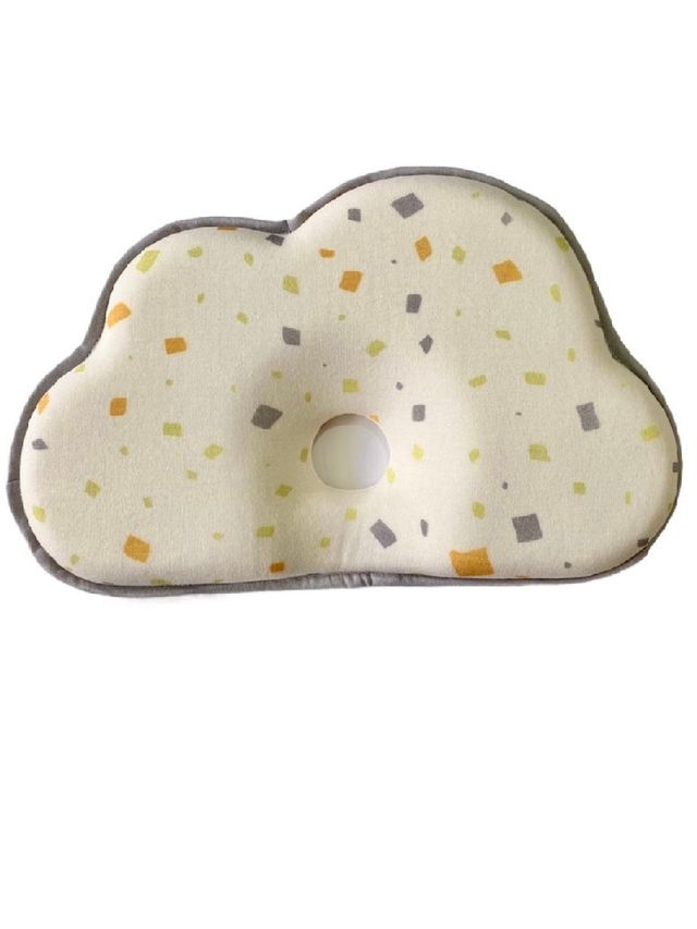 Lily and Tucker Memory Foam Newborn Pillow ( Mint Terrazo) edamama